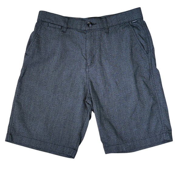 Quiksilver Charcoal Flat Front Shorts Men’s Size 30 - Picture 1 of 7